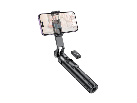 Hoco K21 Tabletop Holder for Live Broadcast – Adjustable, Black Hoco K21 Tabletop Holder for Live Broadcast – Adjustable, Black